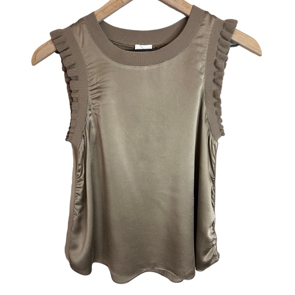 Cinq A Sept Lenore Silk Top - Picture 2 of 9